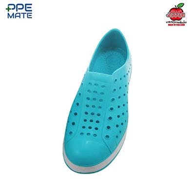 Red Apple KR5815 รองเท้าคัทชูหุ้มส้น สีฟ้าน้ำทะเล