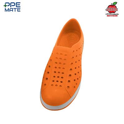Red Apple KR5815 รองเท้าคัทชูหุ้มส้น สีส้ม
