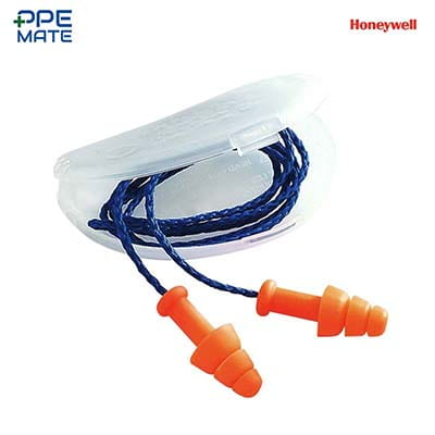 Honeywell Ear Plug HowardLeight รุ่น SmartFit Detectable2 แบบมีสายผ้า พร้อมกล่องเก็บ